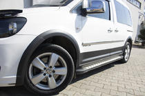 Volkswagen Caddy 2015–2020 Moldingu un arku paplašinātāju komplekts 2 durvis, garā bāze foto 13