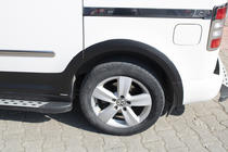 Volkswagen Caddy 2015–2020 Moldingu un arku paplašinātāju komplekts 2 durvis, garā bāze foto 19