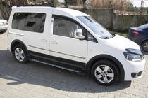 Volkswagen Caddy 2015–2020 Moldingu un arku paplašinātāju komplekts 2 durvis, garā bāze foto 21