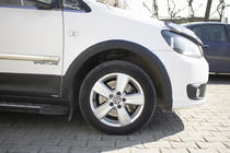 Volkswagen Caddy 2015–2020 Moldingu un arku paplašinātāju komplekts 2 durvis, garā bāze foto 31