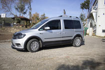 Volkswagen Caddy 2015–2020 Moldingu un arku paplašinātāju komplekts 2 durvis, garā bāze foto 35