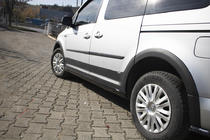 Volkswagen Caddy 2015–2020 Moldingu un arku paplašinātāju komplekts 2 durvis, garā bāze foto 37