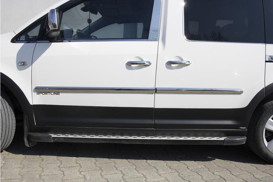 Volkswagen Caddy 2015–2020 Moldingu un arku paplašinātāju komplekts 1 durvis, īsā riteņu bāze Foto 18