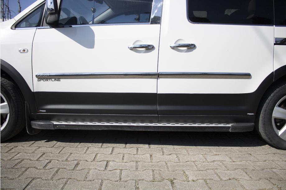 Volkswagen Caddy 2015–2020 Moldingu un arku paplašinātāju komplekts 1 durvis, īsā riteņu bāze Foto 29