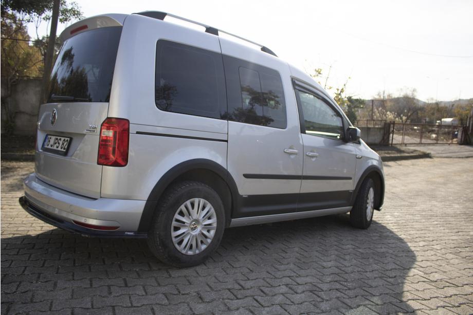 Volkswagen Caddy 2015–2020 Moldingu un arku paplašinātāju komplekts 1 durvis, īsā riteņu bāze Foto 48