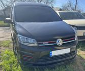 Volkswagen Caddy 2015–2020 Priekšējā bampera lūpas spoilers (ABS) foto 8