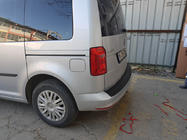 Volkswagen Caddy 2015–2020 Aizmugurējā bampera uzlika EuroCap (ABS) foto 3