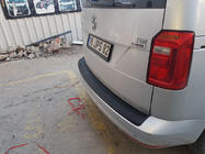 Volkswagen Caddy 2015–2020 Aizmugurējā bampera uzlika EuroCap (ABS) foto 4