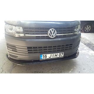 Priekšējā bampera lūpas uzlika 2015-2018 Standart (ABS) Volkswagen T6 2015–2024 foto 4