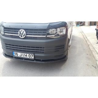 Priekšējā bampera lūpas uzlika 2015-2018 Standart (ABS) Volkswagen T6 2015–2024 foto 2