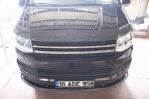 Volkswagen T6 2015–2024 Motora pārsega deflektors carbon look (EuroCap) foto 15