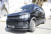 Volkswagen T6 2015–2024 Motora pārsega deflektors carbon look (EuroCap) foto 9