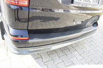 Volkswagen T6 2015–2024 EuroCap aizmugurējā bampera uzlika, karbonizskats (ABS) foto 6