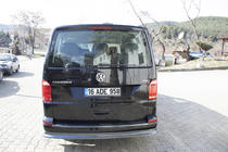 Volkswagen T6 2015–2024 Aizmugurējās lūpas uzlika karbon izskatā (ABS) foto 5