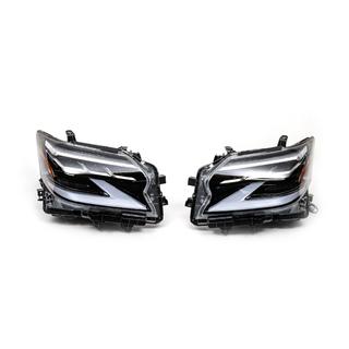Priekšējie lukturi 2021-2023 dizainā (2 gab., Full LED, ar AFS) Lexus GX460 2009–2023 foto 2