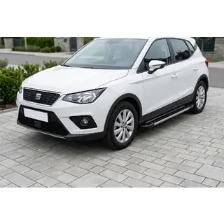 Sānu pakāpieni RedLine Black (2 gab., alumīnijs) foto 1