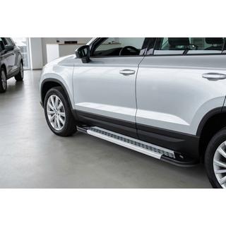 Sānu pakāpieni New Vision Grey (2 gab., alumīnijs) foto 1