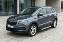 Skoda Karoq 2018– Sānu pakāpieni New Vision Grey (2 gab., alumīnijs) foto 1