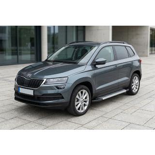 Sānu pakāpieni New Vision Grey (2 gab., alumīnijs) foto 1