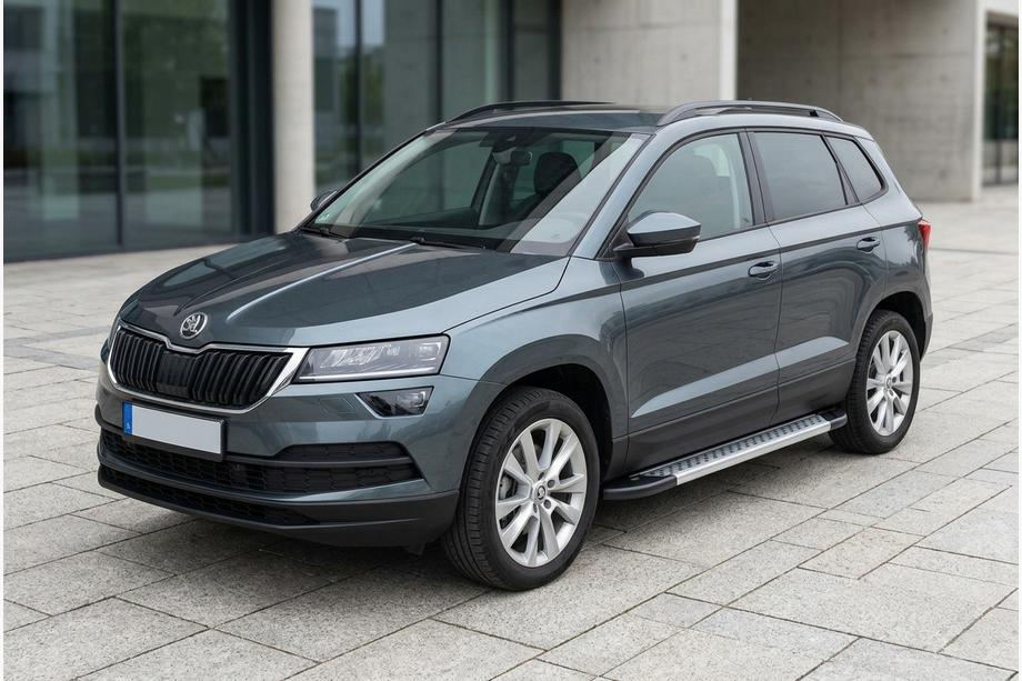 Skoda Karoq 2018– Sānu pakāpieni New Vision Grey (2 gab., alumīnijs) Image
