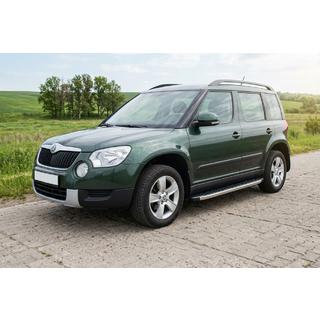 Sānu pakāpieni BlackLine (2 gab., alumīnijs) Skoda Yeti 2009–2017 foto 1