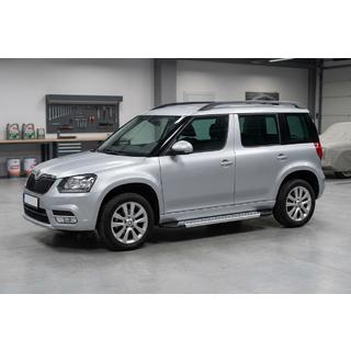 Sānu pakāpieni New Vision Grey (2 gab., alumīnijs) Skoda Yeti 2009–2017 foto 1