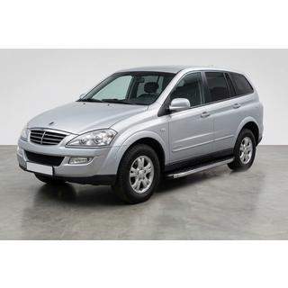 Sānu sliekšņi BlackLine (2 gab., alumīnijs) SsangYong Kyron 2005–2014 foto 1