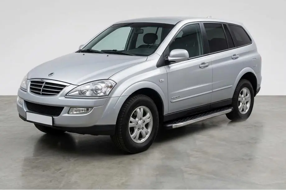 SsangYong Kyron 2005–2014 Sānu sliekšņi BlackLine (2 gab., alumīnijs) Image