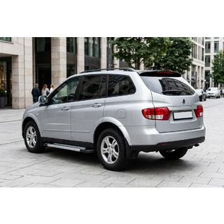 Sānu sliekšņi New Vision Grey (2 gab., alumīnijs) SsangYong Kyron 2005–2014 foto 1