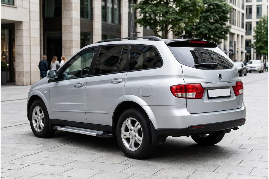 SsangYong Kyron 2005–2014 Sānu sliekšņi New Vision Grey (2 gab., alumīnijs) Image