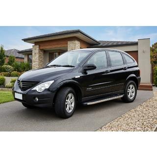 Sānu pakāpieni BlackLine (2 gab., alumīnijs) SsangYong Action 2005–2018 foto 1