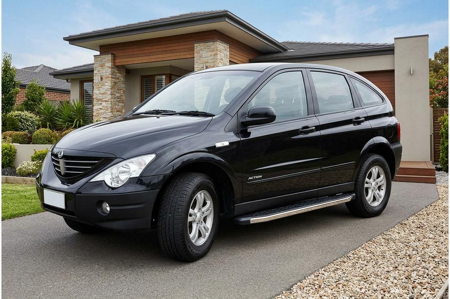 SsangYong Action 2005–2018 Sānu pakāpieni BlackLine (2 gab., alumīnijs) Image
