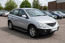 SsangYong Action 2005–2018 Sānu sliekšņi Tayga Black (2 gab., alumīnijs) foto 1