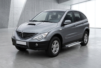 SsangYong Action 2005–2018 Sānu pakāpieni New Vision Grey (2 gab., alumīnijs) foto 1