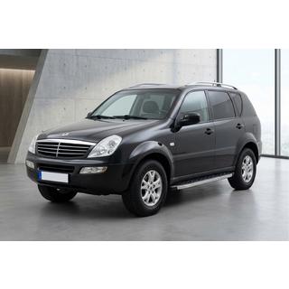 Sānu pakāpieni BlackLine (2 gab., alumīnijs) SsangYong Rexton I 2001–2017 foto 1