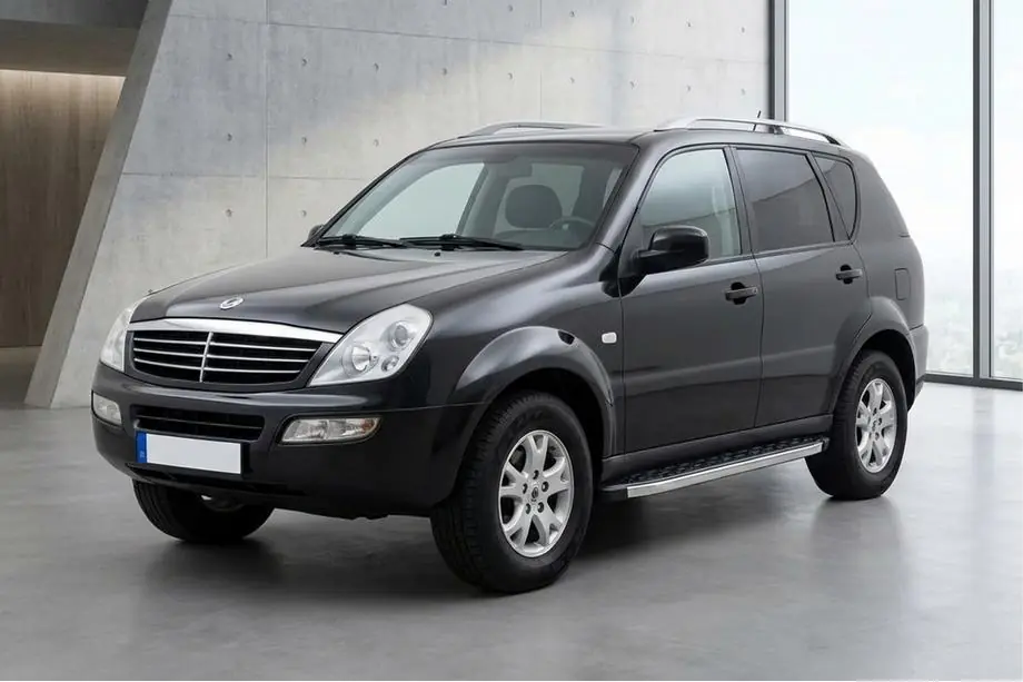 SsangYong Rexton I 2001–2017 Sānu pakāpieni BlackLine (2 gab., alumīnijs) Image