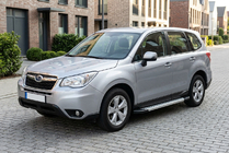 Subaru Forester 2013–2018 Sānu pakāpieni New Vision Grey (2 gab., alumīnijs) foto 1
