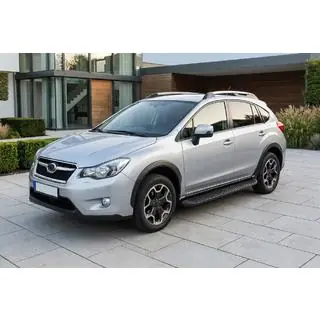 Sānu sliekšņi Tayga Black (2 gab., alumīnijs) foto 1