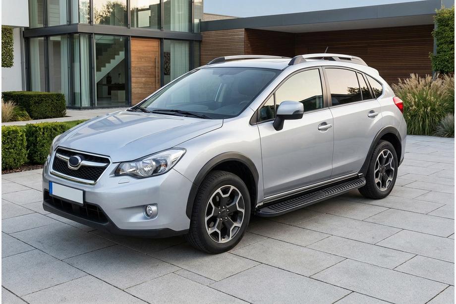 Subaru XV 2011–2017 Sānu sliekšņi Tayga Black (2 gab., alumīnijs) Image