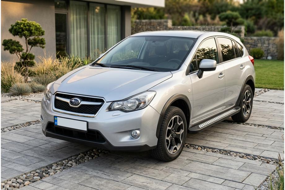 Subaru XV 2011–2017 Sānu sliekšņi New Vision Black (2 gab., alumīnijs) Image
