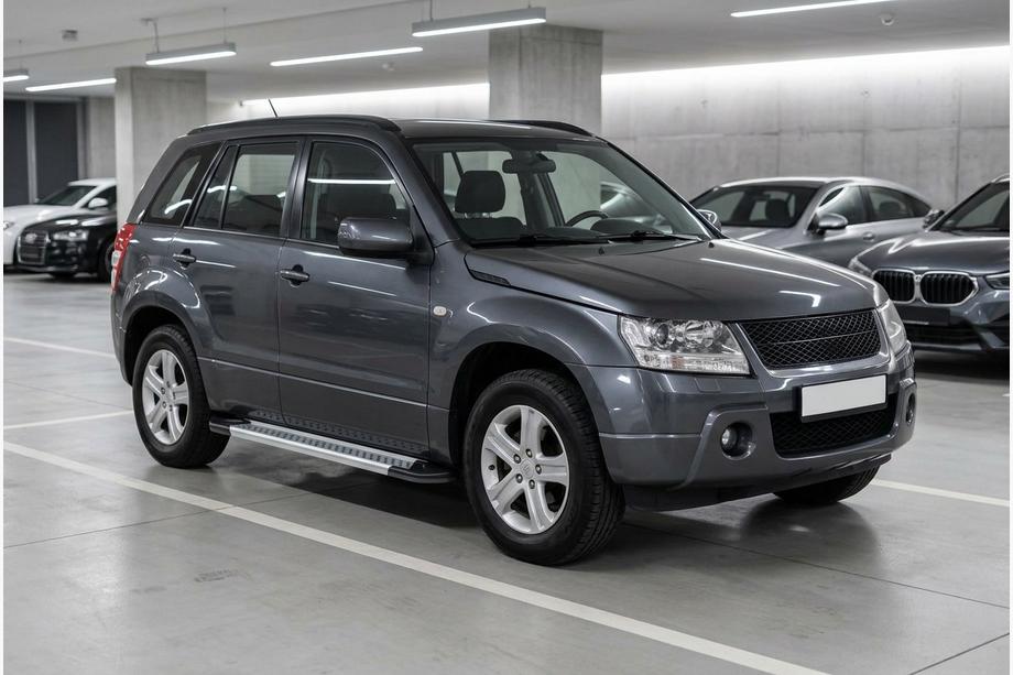 Suzuki Grand Vitara 2005–2017 Sānu pakāpieni New Vision Grey (2 gab., alumīnijs) Image