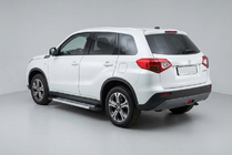 Suzuki Vitara 2015– Sānu pakāpieni New Vision Grey (2 gab., alumīnijs) foto 1