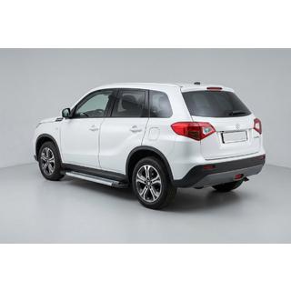 Sānu pakāpieni New Vision Grey (2 gab., alumīnijs) foto 1