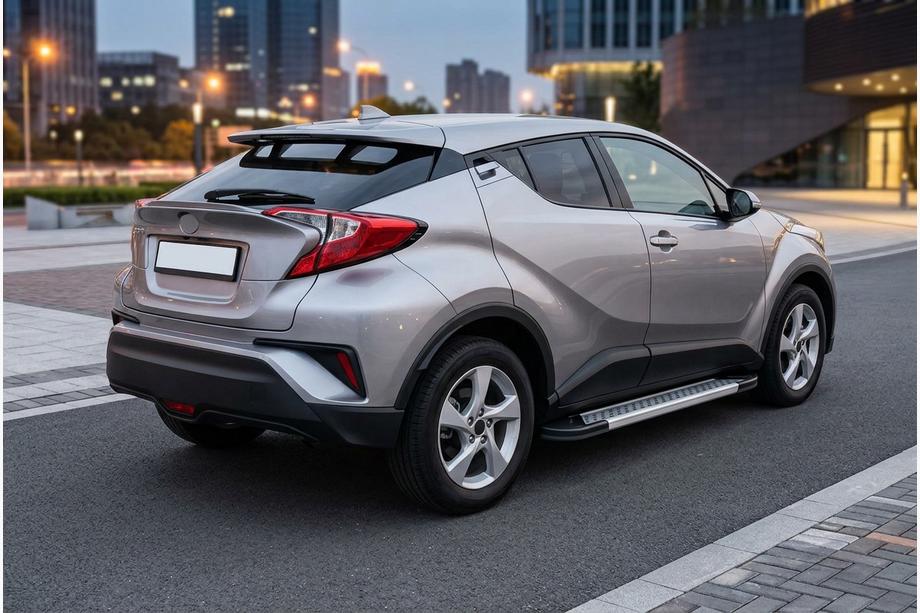 Toyota C-HR 2016–2023 Sānu pakāpieni New Vision Grey (2 gab., alumīnijs) Image