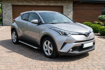 Toyota C-HR 2016–2023 Sānu sliekšņi BlackLine (2 gab., alumīnijs) foto 1