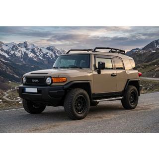 Sānu sliekšņi BlackLine (2 gab., alumīnijs) Toyota FJ Cruiser 2006–2022 foto 1
