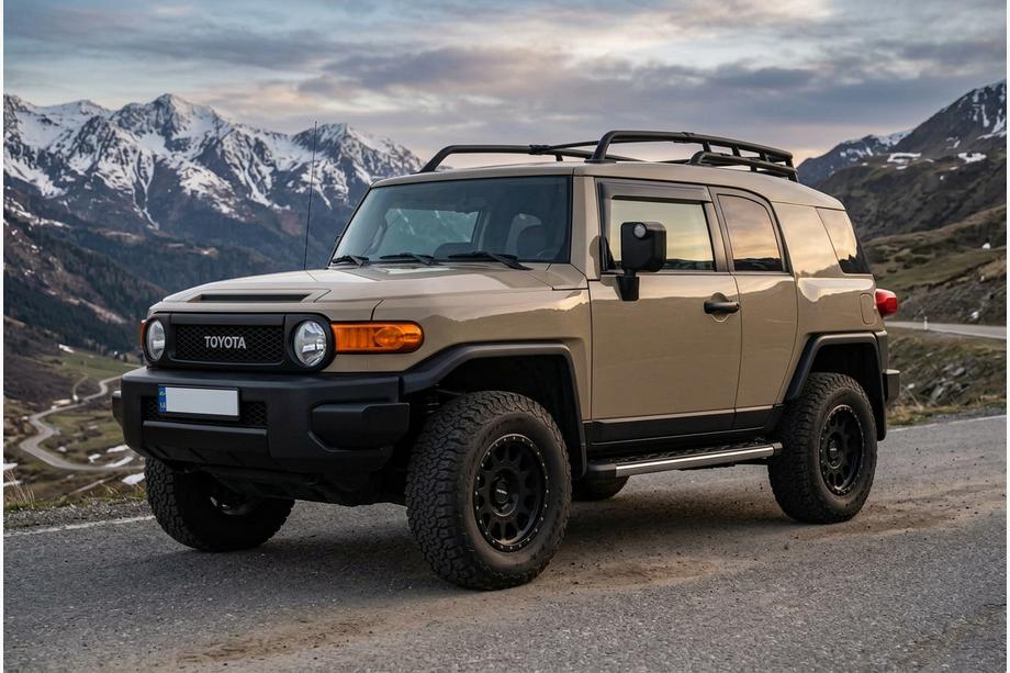 Toyota FJ Cruiser 2006–2022 Sānu sliekšņi BlackLine (2 gab., alumīnijs) Foto 1