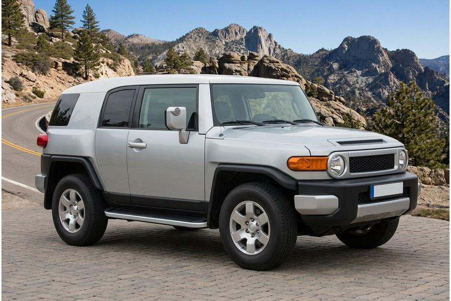 Toyota FJ Cruiser 2006–2022 Sānu pakāpieni Tayga Grey (2 gab., alumīnijs) Image