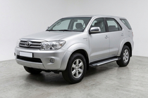 Toyota Fortuner 2006–2015 Sānu pakāpieni Line (2 gab., alumīnijs) foto 1