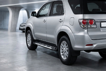 Toyota Fortuner 2006–2015 Sānu pakāpieni Sunrise (2 gab., alumīnijs) foto 1